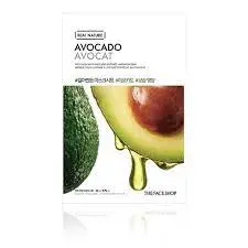 THE FACE SHOP REAL NATURE FACE MASK AVOCADO